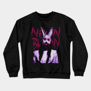 Neon Bunny Crewneck Sweatshirt